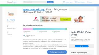 
                            2. Access spmp.pmm.edu.my. Sistem Pengurusan Maklumat ...