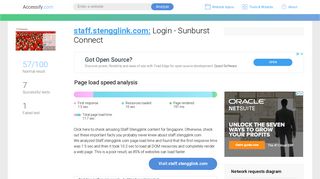 
                            3. Access staff.stengglink.com. Login - Sunburst Connect