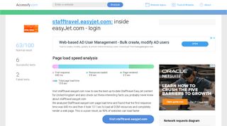 
                            2. Access stafftravel.easyjet.com. inside easyJet.com - login