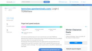 
                            5. Access termview.apmterminals.com. Login | TERMView