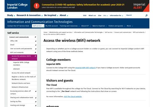 
                            11. Access the wireless (WiFi) network | Administration and ...