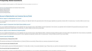 
                            2. Access to iflybombardier.com Customer Service Portal