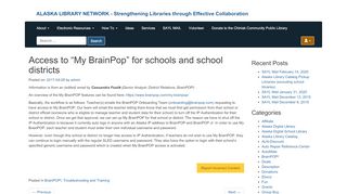 
                            6. Access to “My BrainPop” for schools and school districts | ...