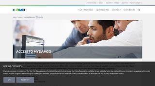 
                            4. Access to myDamco