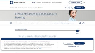 
                            6. Access to the e-statements of my accounts | ALPHA BANK | Alpha ...