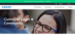 
                            12. Access Verint Customer and Partner Portals, Verint Communities, and ...