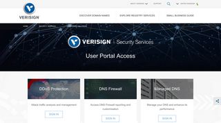 
                            1. Access Verisign Security Services User Portals - Verisign