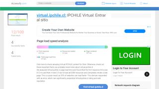 
                            12. Access virtual.ipchile.cl. IPCHILE Virtual: Entrar al sitio