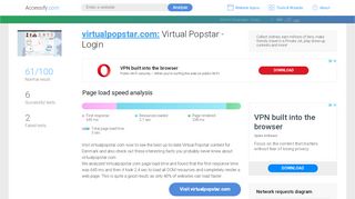 
                            6. Access virtualpopstar.com. Virtual Popstar - Login