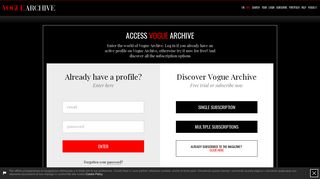 
                            1. Access Vogue Archive