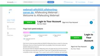 
                            1. Access webmail-alfa3025.alfahosting-server.de. Alfahosting Webmail ...