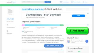 
                            9. Access webmail.aramark.eu. Outlook Web App