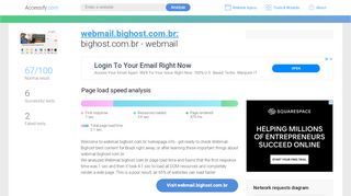 
                            4. Access webmail.bighost.com.br. bighost.com.br - webmail