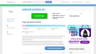 
                            7. Access webmail.comhem.se.