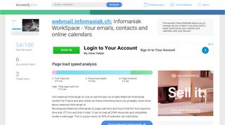 
                            13. Access webmail.infomaniak.ch. Infomaniak WorkSpace - Your emails ...