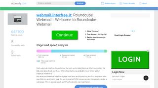 
                            10. Access webmail.interfree.it. Roundcube Webmail :: Welcome to ...