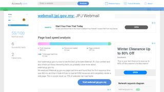 
                            3. Access webmail.jpj.gov.my. JPJ Webmail