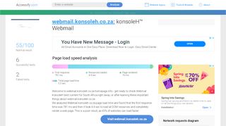 
                            6. Access webmail.konsoleh.co.za. konsoleH™ Webmail