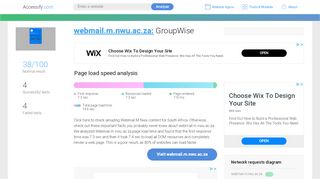 
                            9. Access webmail.m.nwu.ac.za. GroupWise