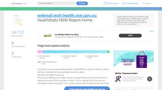 
                            12. Access webmail.moh.health.nsw.gov.au. Outlook Web App