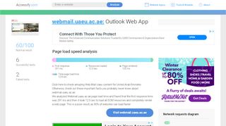 
                            7. Access webmail.uaeu.ac.ae. Outlook Web App