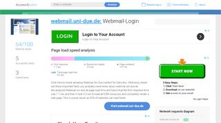 
                            4. Access webmail.uni-due.de. Webmail-Login