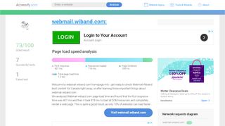 
                            5. Access webmail.wiband.com. Login