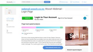 
                            9. Access webmail.woosh.co.nz. Woosh Webmail - Login Page