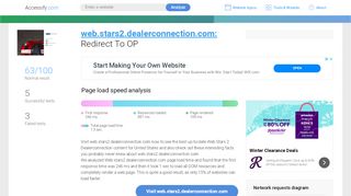 
                            2. Access web.stars2.dealerconnection.com. Web Single Login