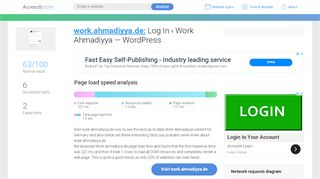 
                            2. Access work.ahmadiyya.de. Log In ‹ Work Ahmadiyya — WordPress