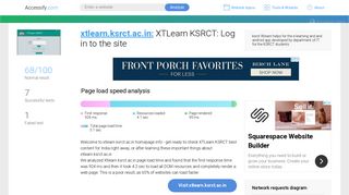 
                            6. Access xtlearn.ksrct.ac.in. XTLearn KSRCT: Log in to the site