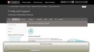 
                            13. ...access your @cam email — IT Help and Support - uis.cam.ac.uk