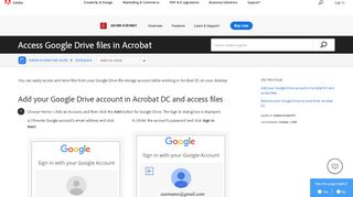 
                            13. Access your Google Drive files in Acrobat - Adobe Help Center