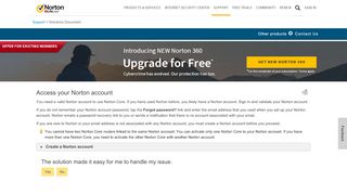 
                            6. Access your Norton account - Norton Support