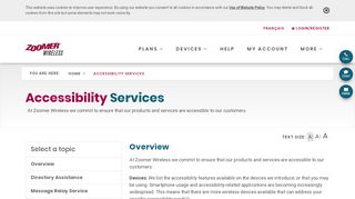 
                            4. Accessibility_center | Zoomer Wireless