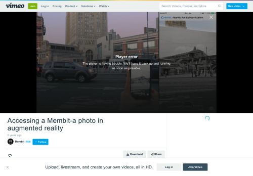 
                            13. Accessing a Membit-a photo in augmented reality on Vimeo