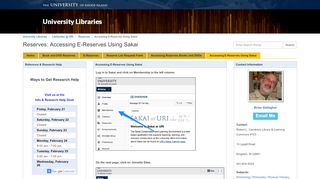 
                            6. Accessing E-Reserves Using Sakai - Reserves - LibGuides @ URI at ...