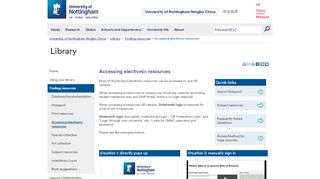 
                            11. Accessing electronic resources - The University of Nottingham Ningbo ...