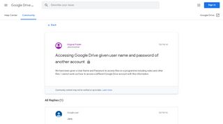 
                            6. Accessing Google Drive given user name and password of another ...