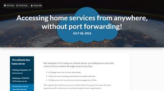 
                            12. Accessing home services from anywhere, without port forwarding ...