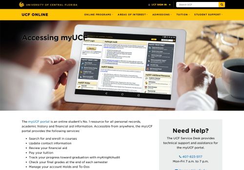 
                            3. Accessing myUCF | UCF Online - UCF.edu