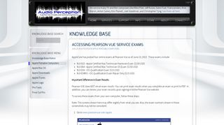 
                            9. Accessing Pearson VUE Service Exams - Audio Perception