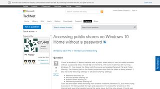 
                            3. Accessing public shares on Windows 10 Home without a password ...