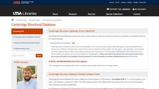 
                            10. Accessing the CSD - Cambridge Structural Database - LibGuides at ...