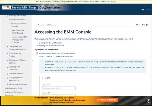 
                            10. Accessing the EMM Console - Enterprise Mobility Manager 2.0.0 ...