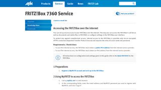 
                            7. Accessing the FRITZ!Box over the internet | FRITZ!Box 7360 | AVM ...