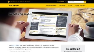 
                            2. Accessing the myUCF Portal - Your #1 Online Resource | UCF Online