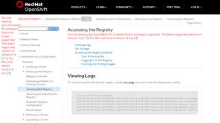 
                            2. Accessing the Registry - Setting up the Registry | Installation and ...