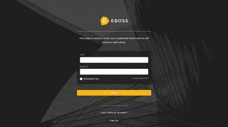 
                            4. Accessing the Supplier Admin – EBOSS