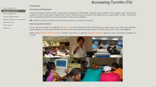 
                            4. Accessing Turnitin (Tii) - About Turnitin (Tii)